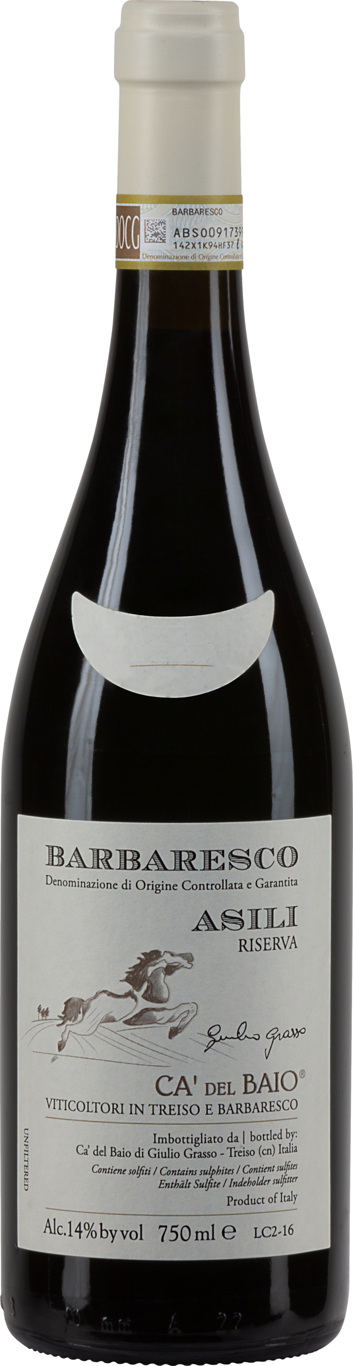 Ca' del Baio Barbaresco Asili Riserva 2020