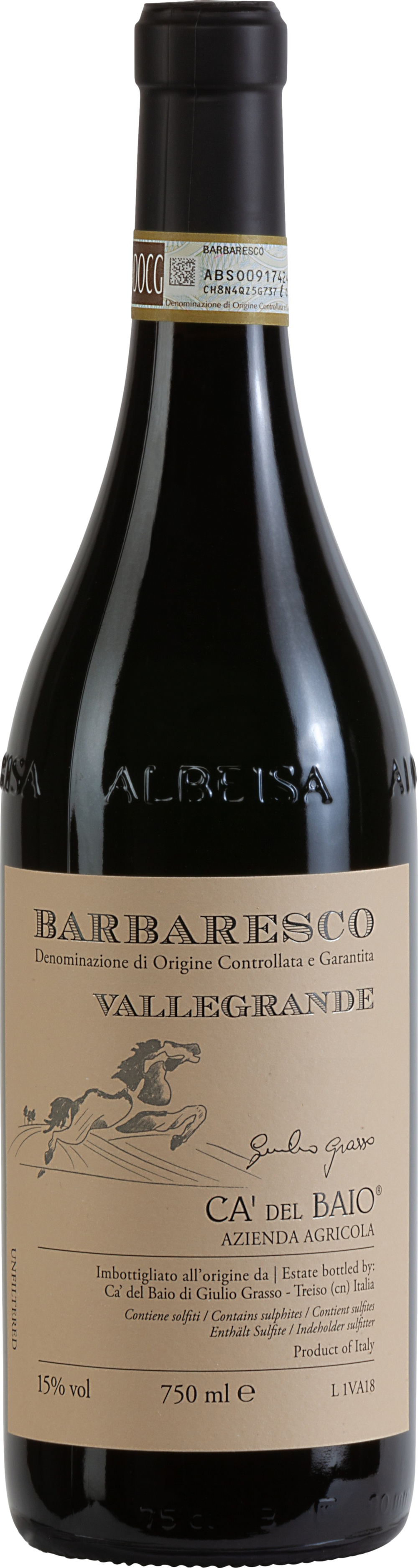 Ca' del Baio Barbaresco Vallegrande 2023