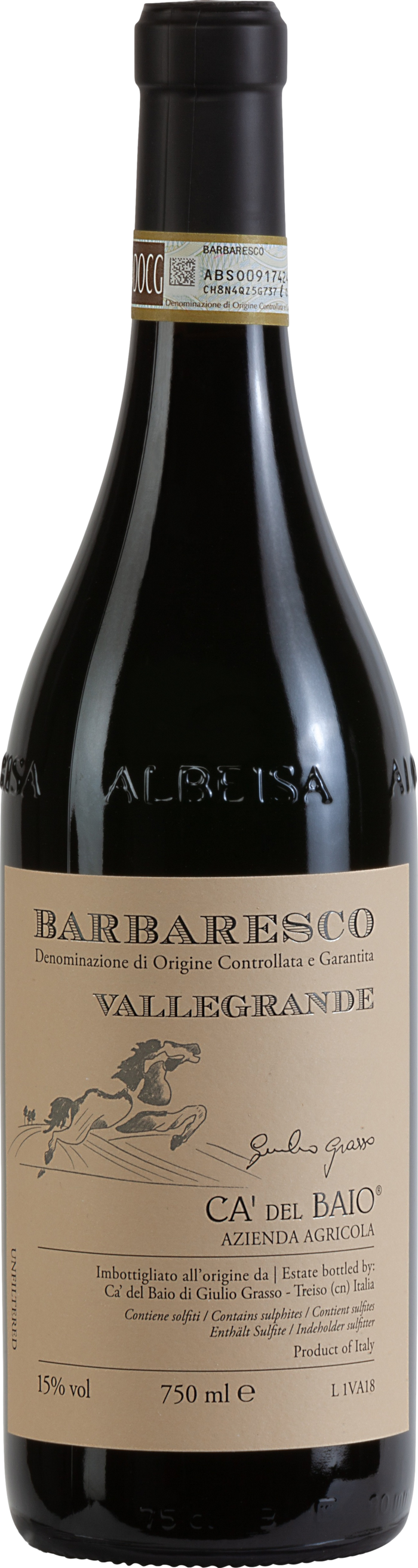 Ca' del Baio Barbaresco Vallegrande 2023
