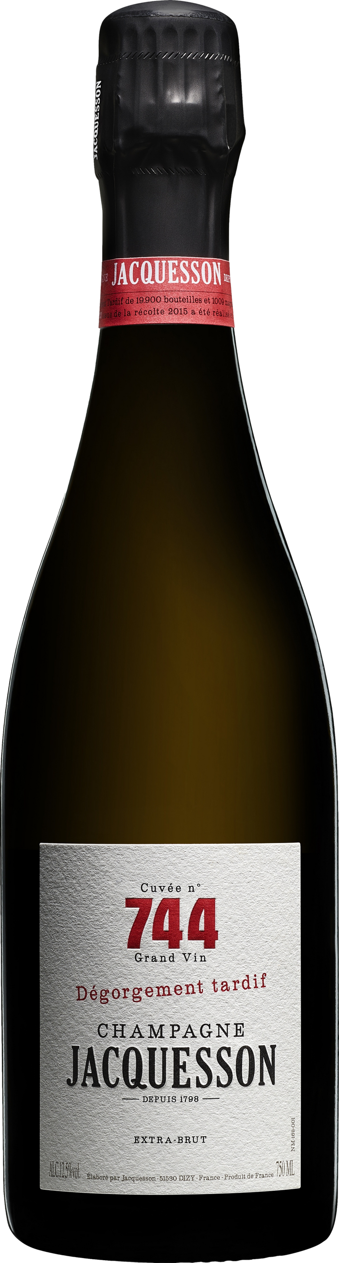 Champagne Jacquesson Cuvee 744 Degorgement Tardif