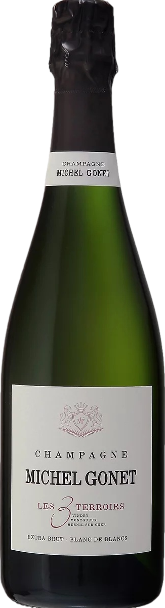 Champagne Michel Gonet Les 3 Terroirs Blanc de Blancs Extra Brut 2020