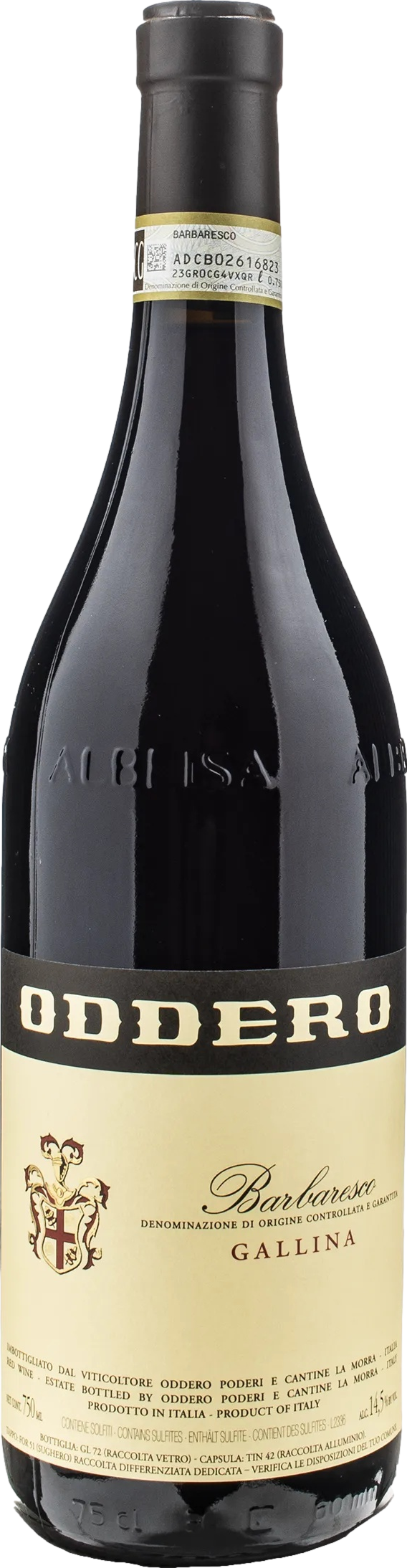 Oddero Barbaresco Gallina 2020